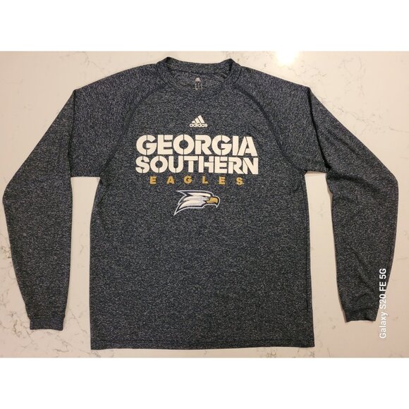 adidas Other - Adidas Georgia Southern Eagles GSU Climalite Men Long Sleeve Shirt S Small EXC